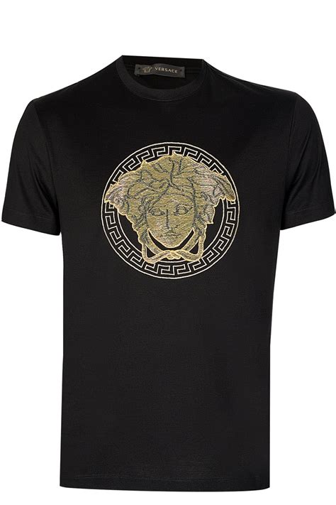 versace embroidered t shirt|versace clothes.